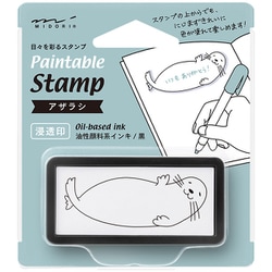 スタンプ 浸透印 ハーフ アザラシ柄 35506006