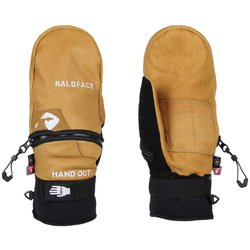 スキー・スノーボードアクセサリー HAND OUT BALDFACE MI-LOW GLOVE M TAN ヨドバシ.com - ハンド アウト HAND OUT Baldface Mi-Low