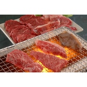 東京・人形町 「日山」 国産牛 赤身・カルビ焼肉 400g（200g×2）