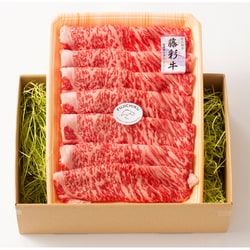 熊本 「フジチク」 藤彩牛ロース すき焼き・しゃぶしゃぶ用