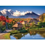 2308-30 プチパリエ クリア 富士山と忍野八海 [ジグソーパズル 150ピース]