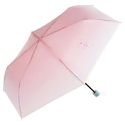折りたたみ傘 ビニール傘 Wpc. コスメティックアンブレラ ミニ 50cm 手開き式 ピンク PT-WN001-002