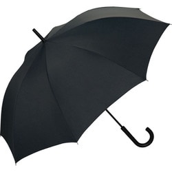 長傘 晴雨兼用 UNISEX WIND RESISTANCE ブラック 65cm ジャンプ式 紫外線防止効果 UX03-900-001