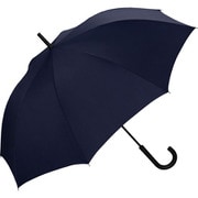長傘 晴雨兼用 UNISEX WIND RESISTANCE ネイビー 65cm ジャンプ式 紫外線防止効果 UX03-910-001