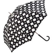 長傘 晴雨兼用 カメリア 58cm 手開き式 紫外線防止効果 ブラック 4036-07-001BK