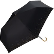 日傘 折りたたみ傘 晴雨兼用 Wpc. 遮光リムスター ミニ 50cm 手開き式 完全遮光・完全UVカットブラック 801-16970-102BK