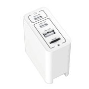USB AC充電器 SECUBA HiCharger Pro 最大65W USB-C×2/USB-A×1 LG-SECUBA-HCP65W2C1A