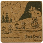 SNC700BS PEANUTS パズル型コースター＆鍋敷き ビーグル・スカウト [キャラクターグッズ]