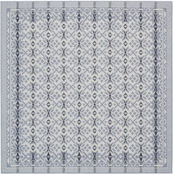 ラグ ウールスノー 130cm×190cm ブルー 13410350-3