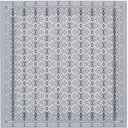 ラグ ウールスノー 190cm×240cm ブルー 13410350-3