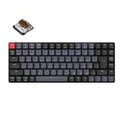 Keychron K3 Pro QMK/VIA ワイヤレス・メカニカルキーボード RGB-JIS配列(テンキーレス)-Gateron ロープロファイル 茶軸(ホットスワップ対応) K3P-H3-JIS