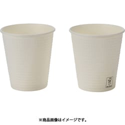 FMX エンボスカップ ホワイト 260ml 40個入 XKTA702