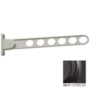 RK-65-DB [ホスクリーン 屋外用 窓壁用物干 4段階角度調整の最新タイプ 1本入 ダークブロンズ]