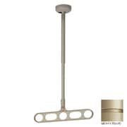 Z-107-LB [ホスクリーン 屋外用 軒天用物干 1組（2本入） ライトブロンズ]