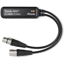 Dante AVIOアダプター ADP-AES3-AU-2x2