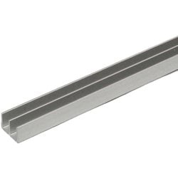 アルミE型レール 3mm×1m 上 #588