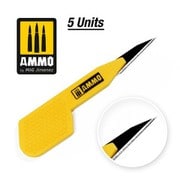 AMO-8685 プレシジョンブレード ストレート 5枚入 [プラモデル用工具]