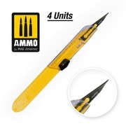 AMO-8697 ガード付きブレード ストレート 1枚入 [プラモデル用工具]