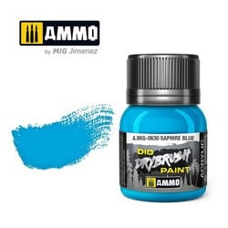 AMO-0630 ダイオ ドライブラシペイント 40ml サファイアブルー [プラモデル用塗料]