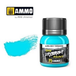AMO-0631 ダイオ ドライブラシペイント 40ml ターコイス [プラモデル用塗料]