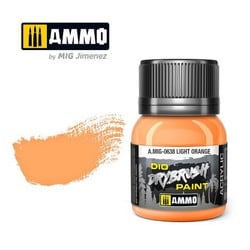AMO-0638 ダイオ ドライブラシペイント 40ml ライトオレンジ [プラモデル用塗料]