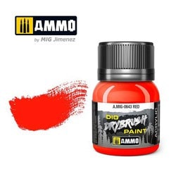 AMO-0643 ダイオ ドライブラシペイント 40ml レッド [プラモデル用塗料]