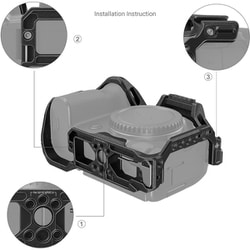 smallRig canon EOS R5 R6 用ゲージ　スモールリグ Amazon | SmallRig Black Mamba ハーフケージ/ケーブルクリップ