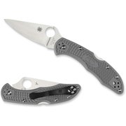 デリカ 4 チョクバ フルフラット DELICA 4 直刃 フルフラット 50112 グレー [アウトドア フィールドギア アウトドアナイフ]