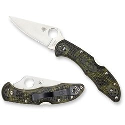 デリカ 4 チョクバ フルフラット DELICA 4 直刃 フルフラット 50120 ZOME グリーン [アウトドア フィールドギア アウトドアナイフ]