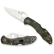 デリカ 4 チョクバ フルフラット DELICA 4 直刃 フルフラット 50120 ZOME グリーン [アウトドア フィールドギア アウトドアナイフ]