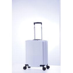 スーツケース FiL Pake 拡張タイプ 旅行日数目安：3～4泊 40L/拡張時48L TSAロック搭載 機内持ち込み可 ALI-6060-18W ホワイト
