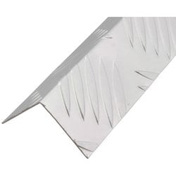 アルミアングル縞目柄 AL40×40×1000mm 1291