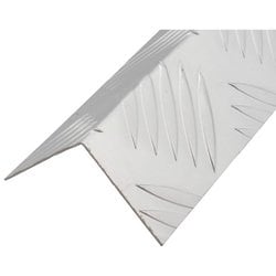 アルミアングル縞目柄 AL50×50×1000mm 1292