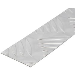 アルミ平板縞目柄 AP50×1000mm 1298