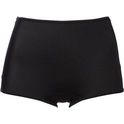 日本製レディース ボックス スイムショーツ SY222 ブラック Mサイズ [スイミング 水着用インナーショーツ レディース]