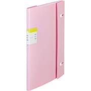 クリアーファイル カキコ ジャバラタイプ A4タテ 16P ピンク 8612ヒン