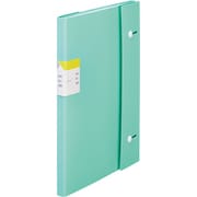 クリアーファイル カキコ ジャバラタイプ A4タテ 24P ミントグリーン 8614ミン