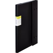クリアーファイル カキコ ジャバラタイプ A4タテ 24P 黒 8614クロ