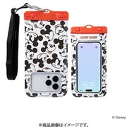 566-952306 [DIVAID フローティング防水ケース ワイドサイズ ショルダーストラップ ディズニーキャラクター ミッキーマウス/フェイス]