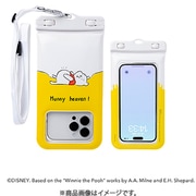 566-952337 [DIVAID フローティング防水ケース ワイドサイズ ショルダーストラップ ディズニーキャラクター プー/ハニー]