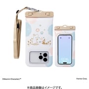 566-952368 [DIVAID フローティング防水ケース ワイドサイズ ショルダーストラップ ムーミン ムーミン＆リトルミイ・シャボン玉]