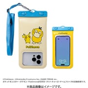 566-952405 [DIVAID フローティング防水ケース ワイドサイズ ショルダーストラップ ポケットモンスター/ポケモン ピカチュウ＆コダック]