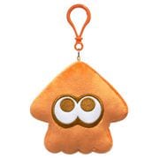 Splatoon3（スプラトゥーン3） ぬいぐるみマスコット イカ（オレンジ） [キャラクターグッズ]