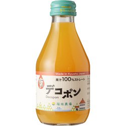 九州まるごとしぼり デコポン 180ml [100％ストレート飲料]