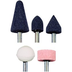 #405 [5本組 軸付砥石セット 軸径 6mm]
