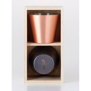 純銅製カップ 2個セット マット・ブラウン WDH-0026