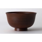 具沢山汁椀 拭き漆茶 WDH-0141