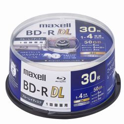 ヨドバシ.com - マクセル Maxell BRV50WPG.30SP [録画用BD-R DL 1回