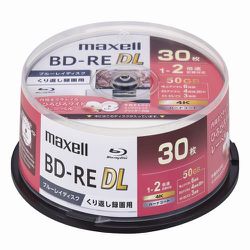 ヨドバシ.com - マクセル Maxell BEV50WPG.30SP [録画用BD-RE DL