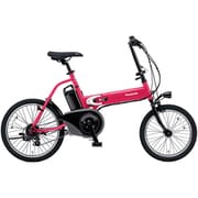 折りたたみ 電動アシスト自転車 オフタイム 前18インチ/後20インチ 外装7段変速 ソニックローズレッド BE-FW071R